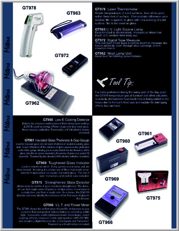 Tool Catalog Page 11 Tinting